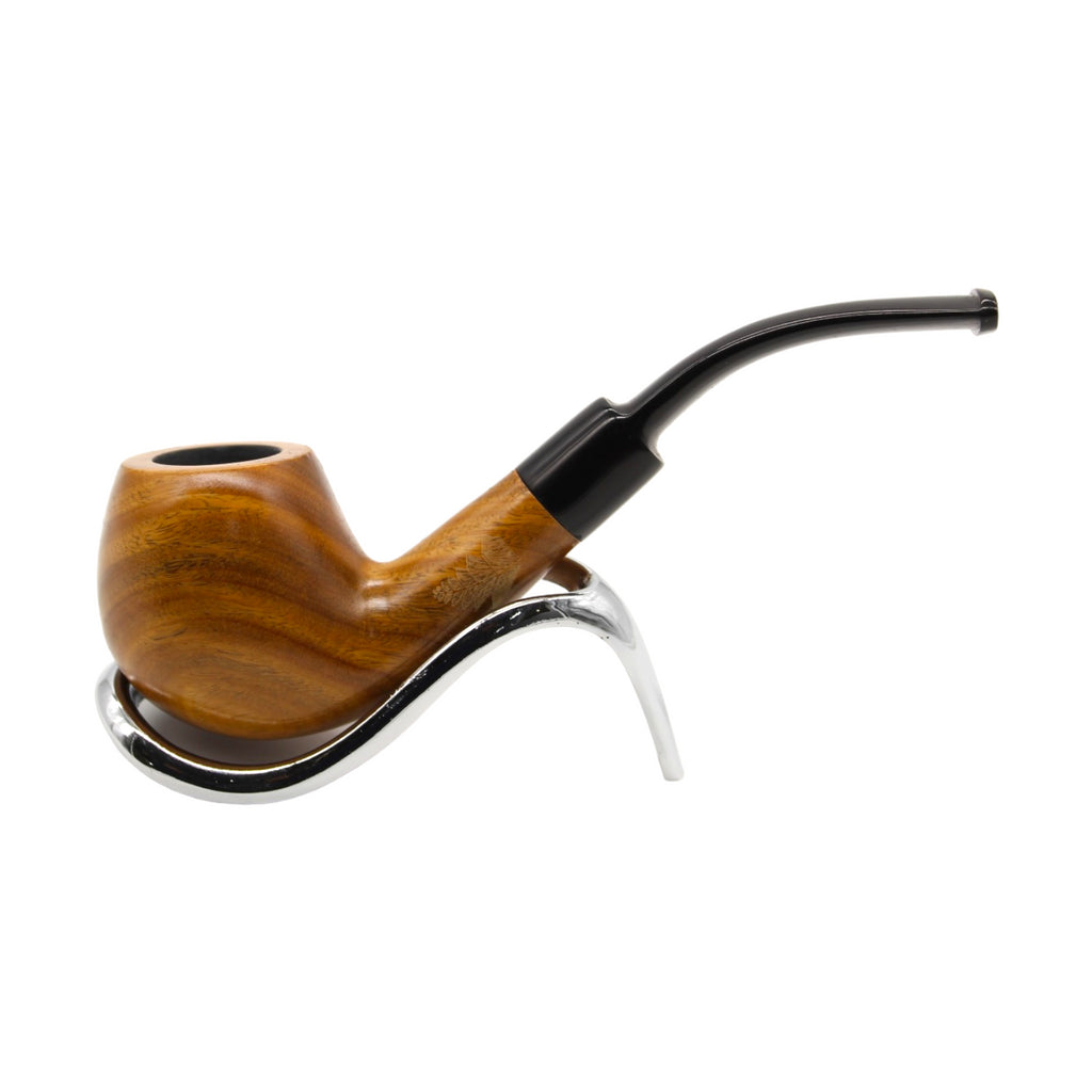 Wooden curved pipe model 005