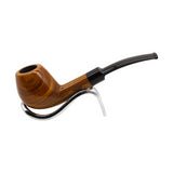 Wooden curved pipe model 008