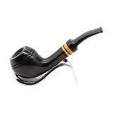 645 Engraved & Black Pipe