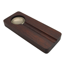 Load image into Gallery viewer, Cigar ashtray. Ebony with wood root. 1 cigar