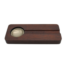 Load image into Gallery viewer, Cigar ashtray. Ebony with wood root. 1 cigar