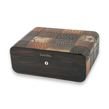 Load image into Gallery viewer, Gentili Ebony Squared leather brown